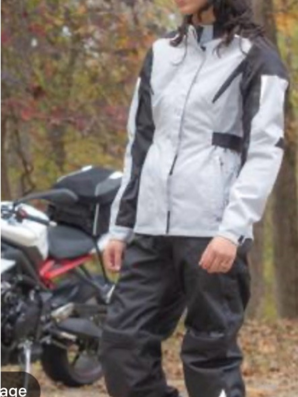 Bilt Tempest 2 Armored Waterproof Moto Riding Jacket Women's 2XL